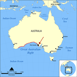 Port Lincoln Map South Australia - Missy TEirtza